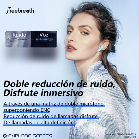 Free Breath Wireless Headset Z9 Blue